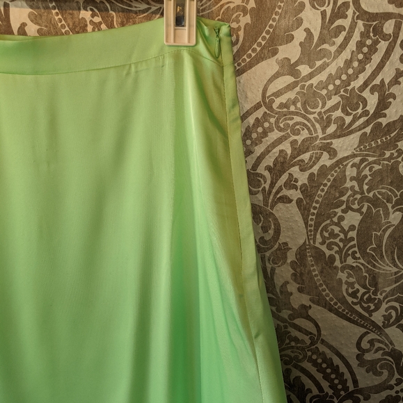Double Zero mint midi skirt - Picture 2 of 8